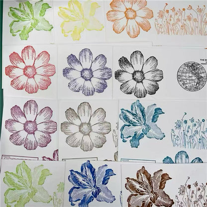 Vintage Botanical Ink Pad