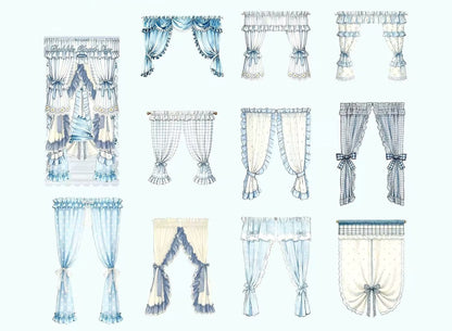 Window & Curtain Die-Cut Stickers
