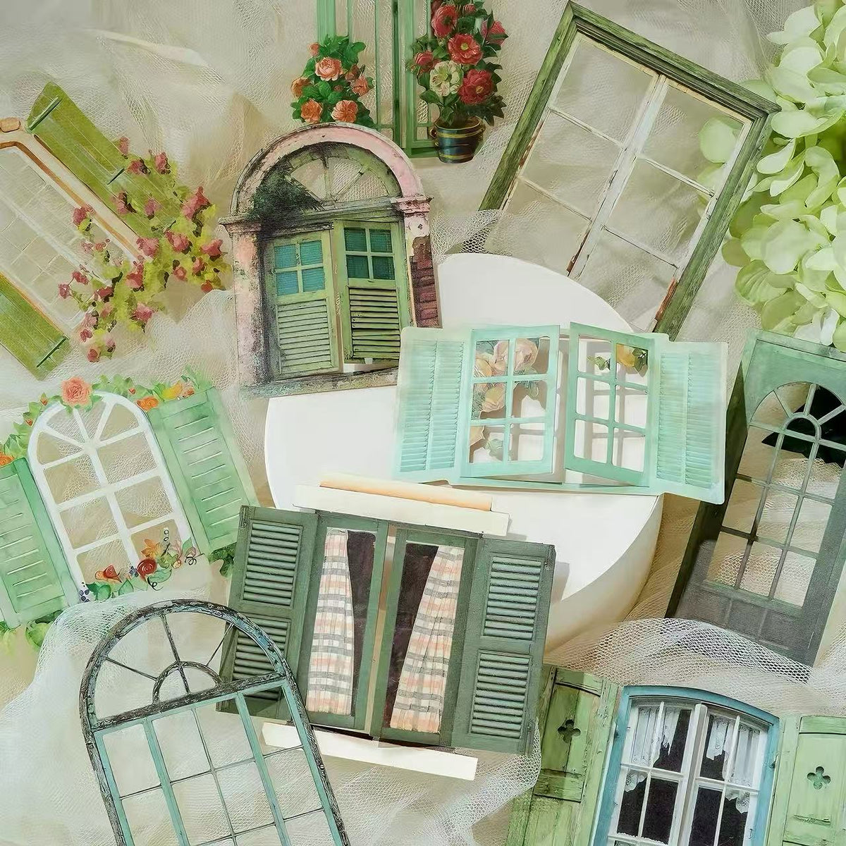 Window & Curtain Die-Cut Stickers