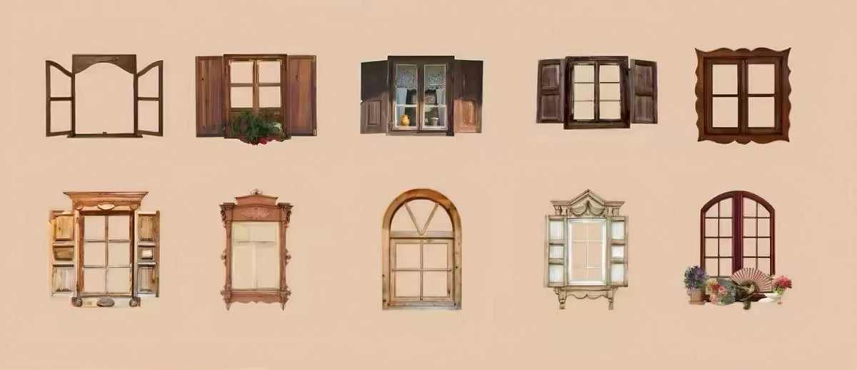 Window & Curtain Die-Cut Stickers