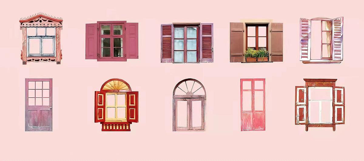 Window & Curtain Die-Cut Stickers