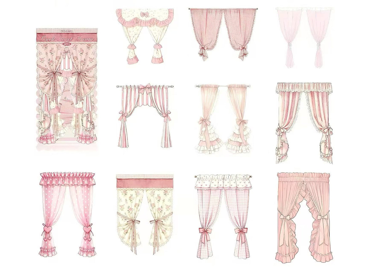 Window & Curtain Die-Cut Stickers