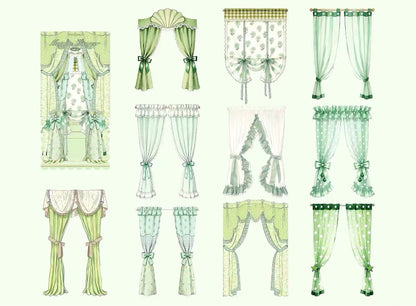 Window & Curtain Die-Cut Stickers