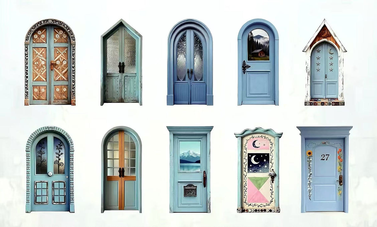 Window & Curtain Die-Cut Stickers