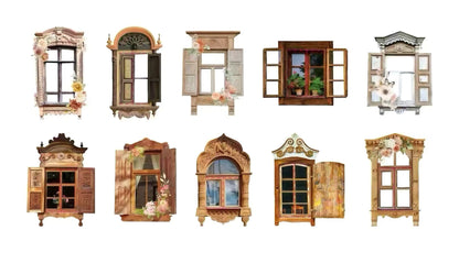 Window & Curtain Die-Cut Stickers