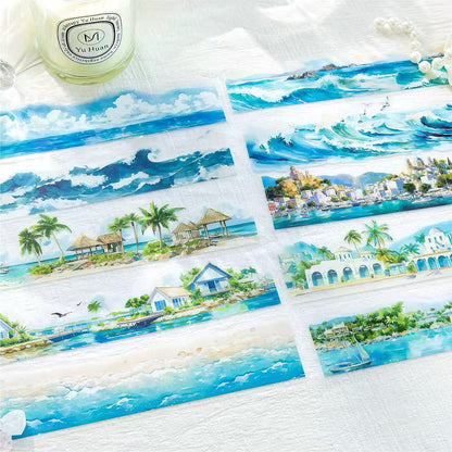 Landscape Scene PET Stickers