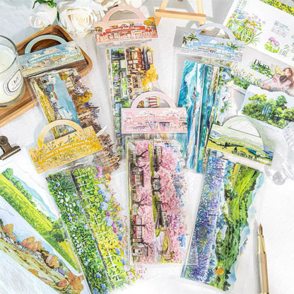 Landscape Scene PET Stickers