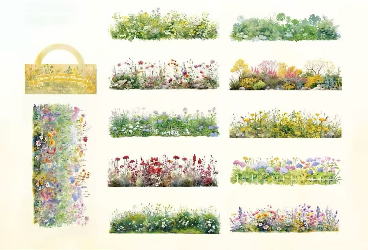 Landscape Scene PET Stickers