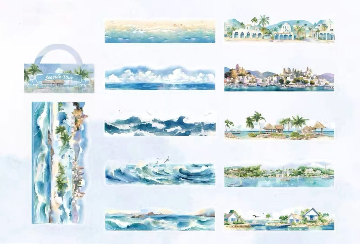 Landscape Scene PET Stickers