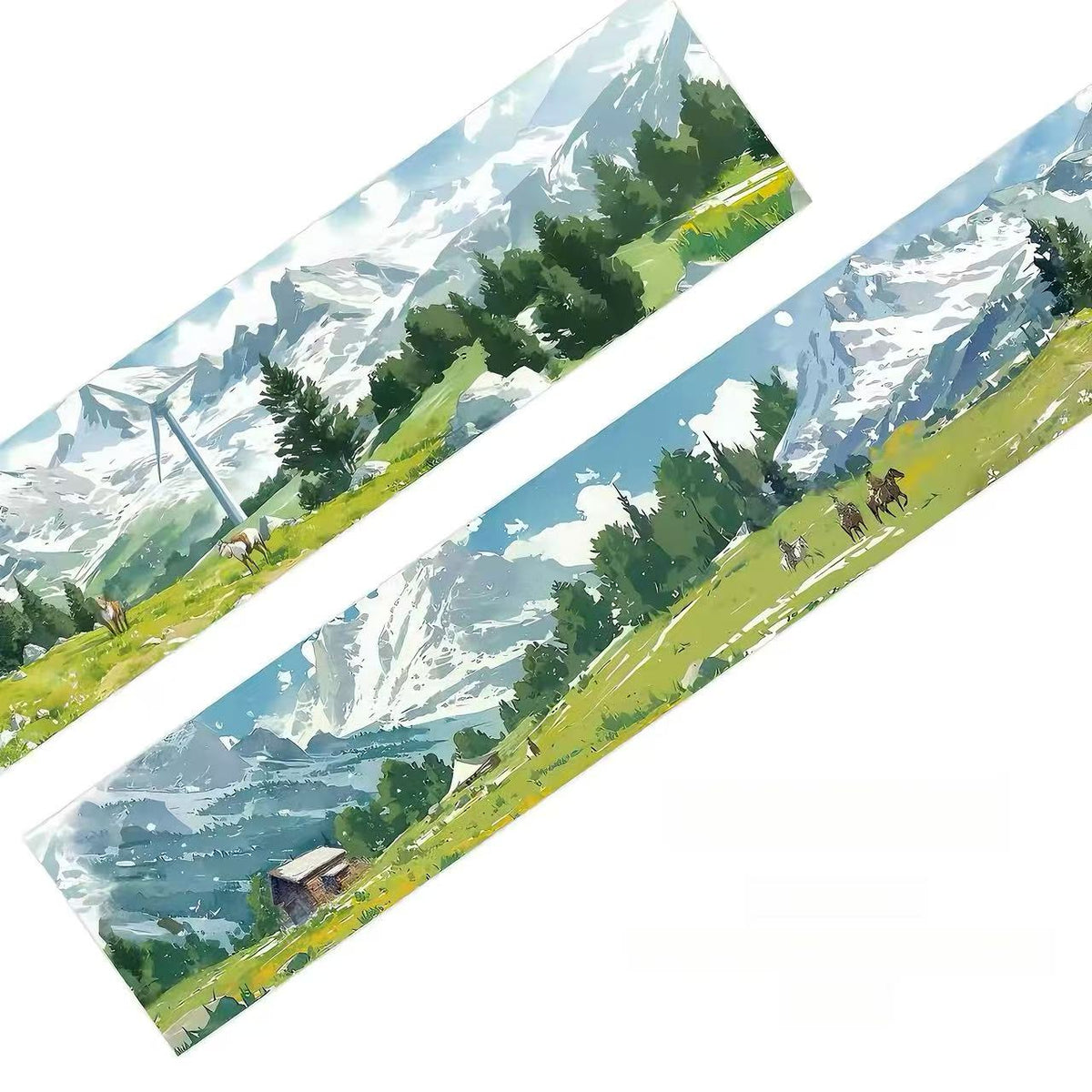 Grassland Scenery Washi Tape