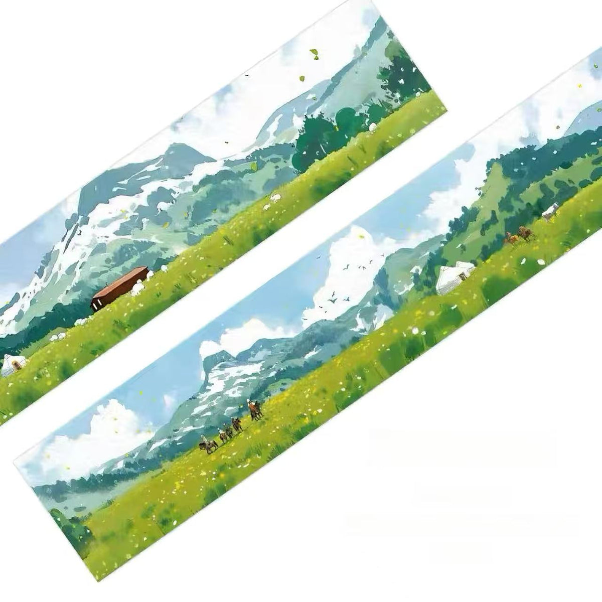 Grassland Scenery Washi Tape