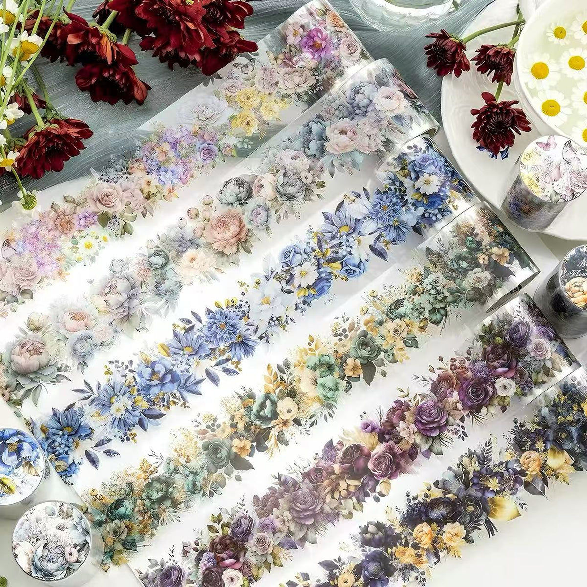 Four Seasons Floral PET Tape