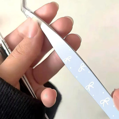 Cat Paw & Bow Decorative Craft Tweezers