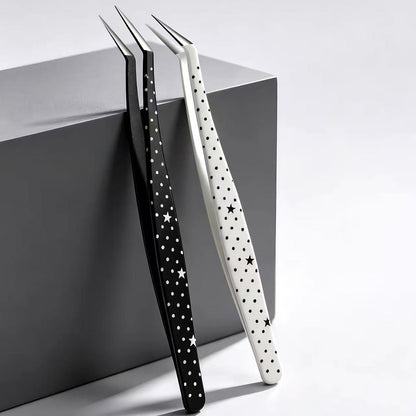 Star & Polka Dot Craft Tweezers for Journaling