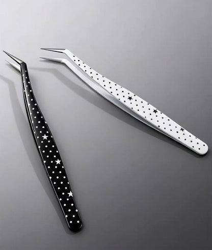 Star & Polka Dot Craft Tweezers for Journaling