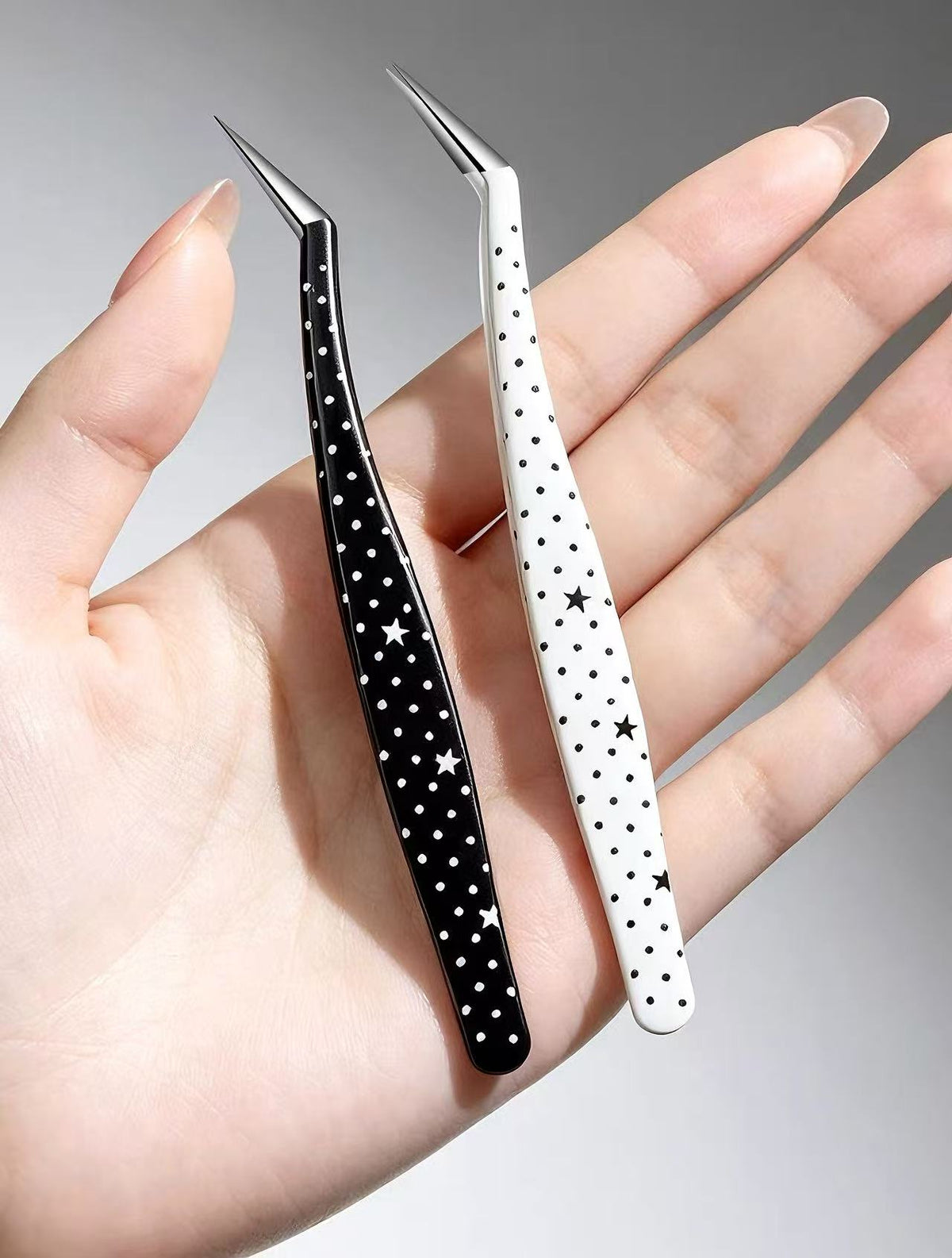 Star & Polka Dot Craft Tweezers for Journaling