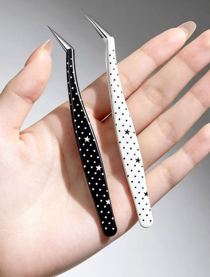 Star & Polka Dot Craft Tweezers for Journaling