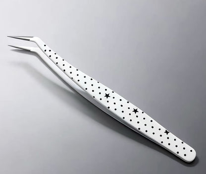 Star & Polka Dot Craft Tweezers for Journaling