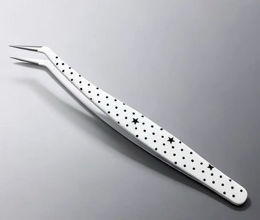 Star & Polka Dot Craft Tweezers for Journaling